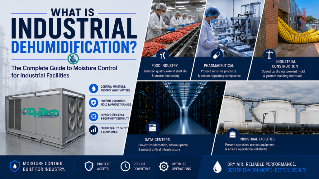 The best industrial dehumidification rental company DH Tech